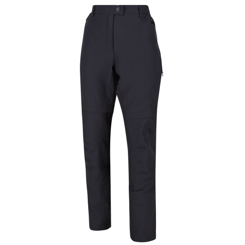 Regatta Womens Highton Zip Off Durable Walking Trousers 12 - Waist 29' (74cm), Inside Leg 31'