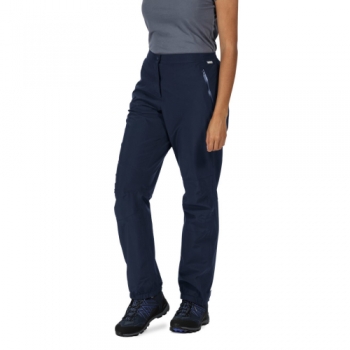 Regatta Womens Highton Adjustable Walking Over Trousers L - Waist 34-36' (86-91cm), Inside Leg 31'