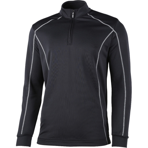 Rhino Mens Seville ¼ Zip Breathable Mid Layer Running Top S - (Chest 34/36')