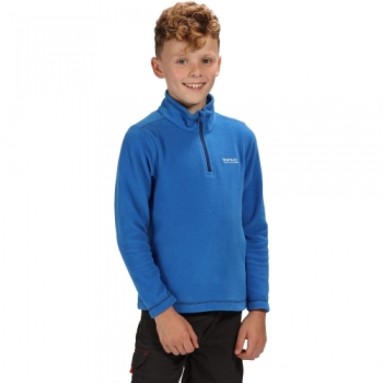 Regatta Boys & Girls Hot Shot II Lightweight Half Zip Fleece Top 7-8 Years - Chest 63-67cm (Height 122-128cm)