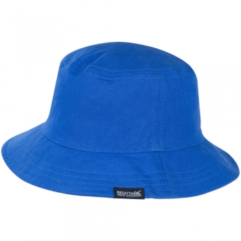 Regatta Boys & Girls Cruze II Cotton Wide Brim Summer Bucket Hat 11 Years