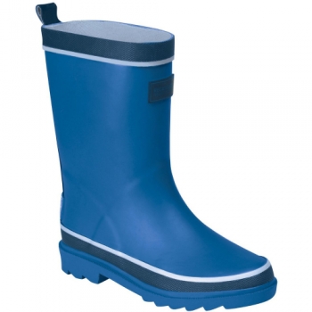 Regatta Boys & Girls Foxfire Welly Reflective Rubber Wellington Boots UK Size 2.5 (EU 35)