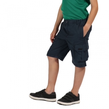 Regatta Boys Shorewalk Camoflauge Cotton Twill Shorts 5-6 Years - Waist 55-57cm (Height 110-116cm)