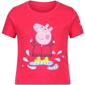 Regatta Boys & Girls Peppa Graphic Summer T Shirt 12-18 Months