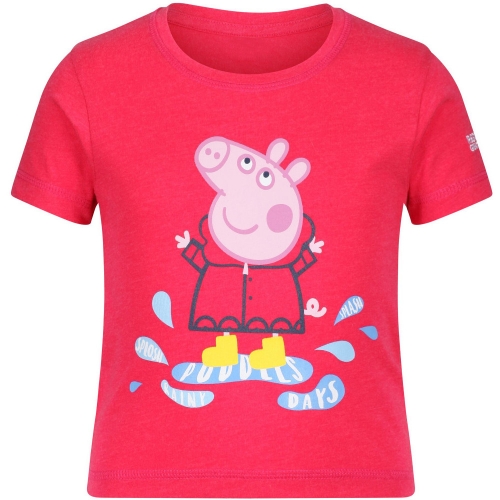 Regatta Boys & Girls Peppa Graphic Summer T Shirt 12-18 Months