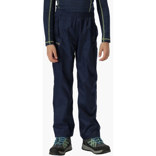 Regatta Boys & Girls Kids Pack It Lightweight Waterproof Overtrousers 11-12 Years - Waist 65-67cm (Height 146-152cm)