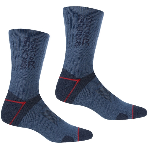 Regatta Mens Blister Protect II Anti Bacterial Walking Socks UK Size 6-8