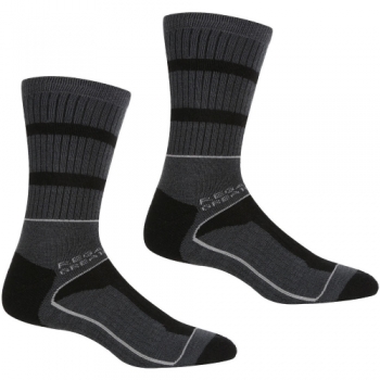 Regatta Mens Samaris 3 Season Cushioned Padded Walking Socks UK Size 9-12