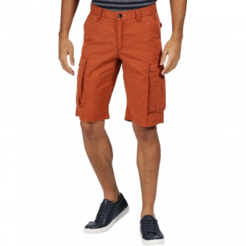 Regatta Mens Shorebay Coolweave Cotton Cargo Shorts 34 - Waist 34' (86.5cm), Inside Leg 32'