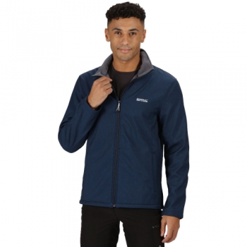 Regatta Mens Cera V Durable Wind Resistant Softshell Jacket 3XL- Chest 49-51' (124.5-129.5cm)