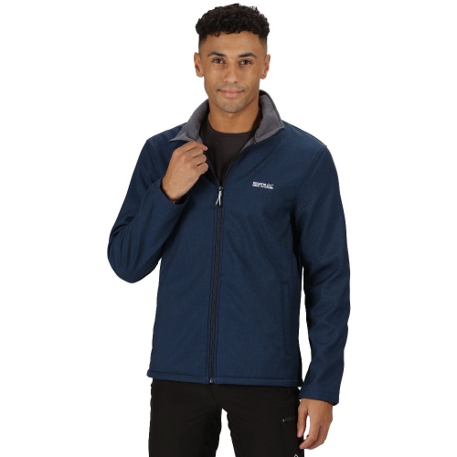 Regatta Mens Cera V Durable Wind Resistant Softshell Jacket L- Chest 41-42' (104-106.5cm)