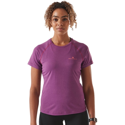 Ron Hill Womens Everyday Breathable Relaxed Fit T Shirt UK 10 - Bust 32.5-34.5' (83-88cm)