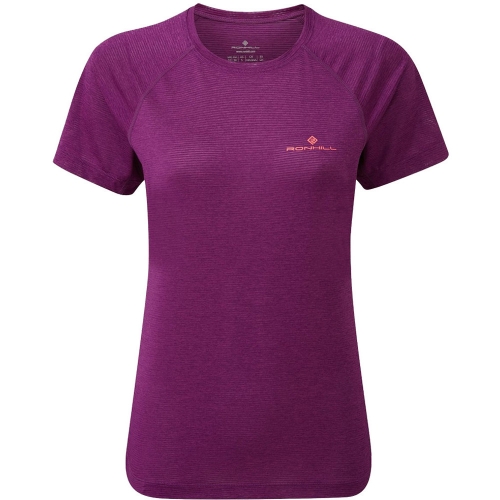 Ron Hill Womens Stride Breathable Relaxed Fit T Shirt UK 12 - Bust 34.5-36.5' (88-93cm)