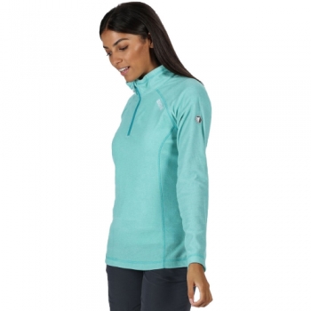 Regatta Womens/Ladies Montes Half Zip Lightweight Microfleece Top 18 - Bust 43' (109cm)