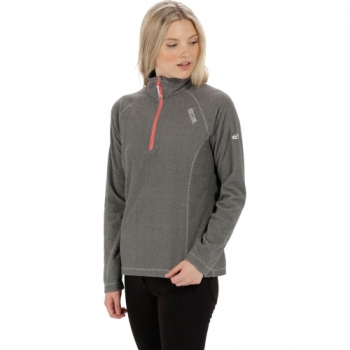 Regatta Womens/Ladies Montes Half Zip Lightweight Microfleece Top UK Size 14 - Chest 38' (97cm)