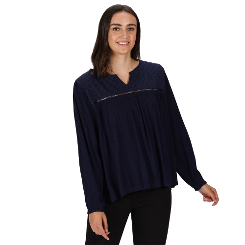 Regatta Womens Calixta Coolweave Long Sleeve T Shirt 10 - Bust 34' (86cm)