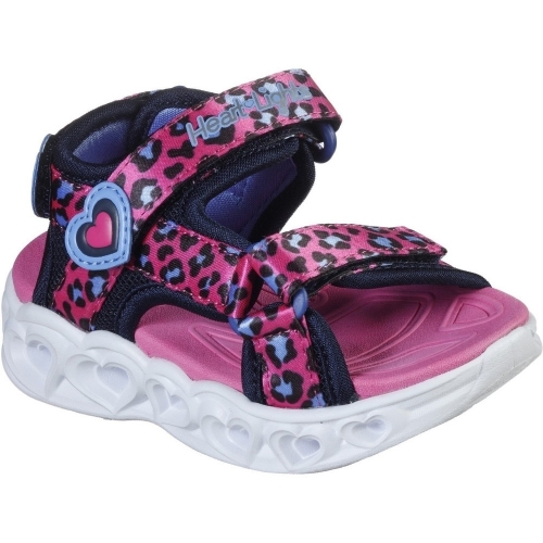 Skechers Girls S Lights Heart Lights Savvy Cat Sandals UK Size 4 (EU 21)