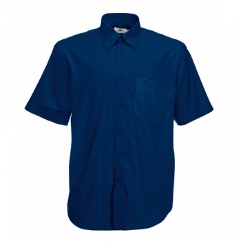 Fruit of the Loom Mens Short Sleeve Oxford Shirt