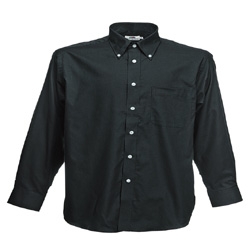 Fruit of the Loom Mens Long Sleeve Oxford Shirt