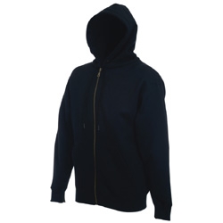 Fruit Of The Loom Zip Through Hooded Sweatshirt