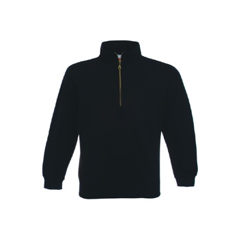 Fruit Of The Loom Zip Neck Sweatshirt