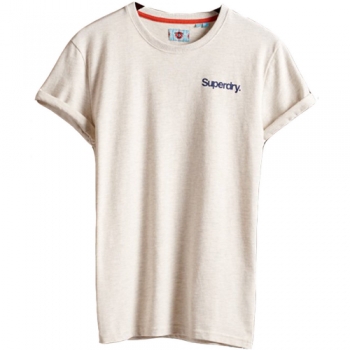 Superdry Mens Classic Logo High Peaks Crew Neck T Shirt Extra Small- Chest 34' (86cm)