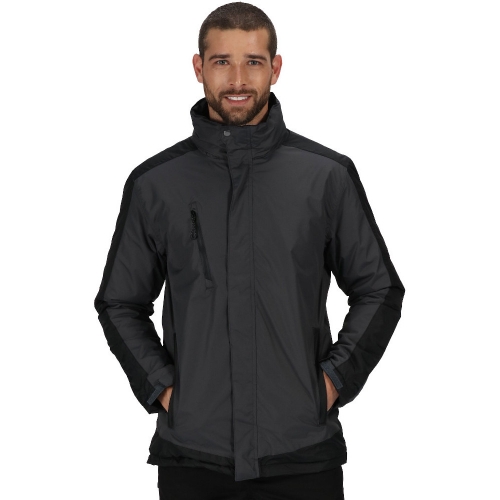 Regatta Mens Contrast Waterproof Insulated Workwear Jacket L - Chest 41-42' (104-106.5cm)