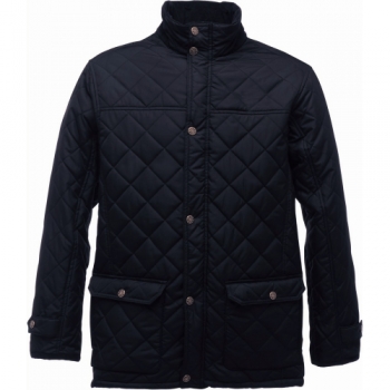 Regatta Mens Tyler Quilted Jacket TRA441 Navy