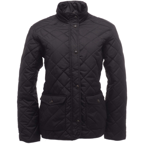 Regatta Ladies Tarah Quilted Jacket TRA442 Black