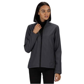 Regatta Womens Ablaze 3 Layer Softshell Jacket 10 - Bust 34' (86cm)