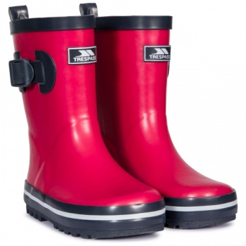 Trespass Boys Girls Trumpet Rubber Welly Wellington Boots UK Size 12 (EU 31)