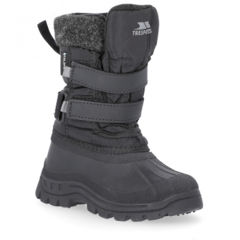 Trespass Boys Strachan II Insulated Waterproof Fleece Lined Snow Boots UK Size 10 (EU 28, US 11)