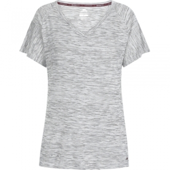 Trespass Womens Inca Quick Drying V Neck T Shirt 10/S - Bust 34' (86cm)