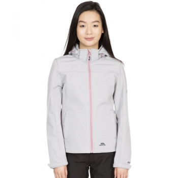 Trespass Womens Leah Breathable Waterproof Softshell Coat 10/S - Bust 34' (86cm)