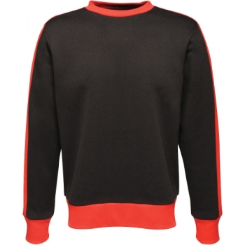 Regatta Mens Contrast Quick Drying Crew Neck Sweatshirt S - Chest 37-38' (94-96.5cm)