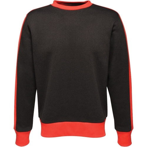 Regatta Mens Contrast Quick Drying Crew Neck Sweatshirt M - Chest 39-40' (99-101.5cm)