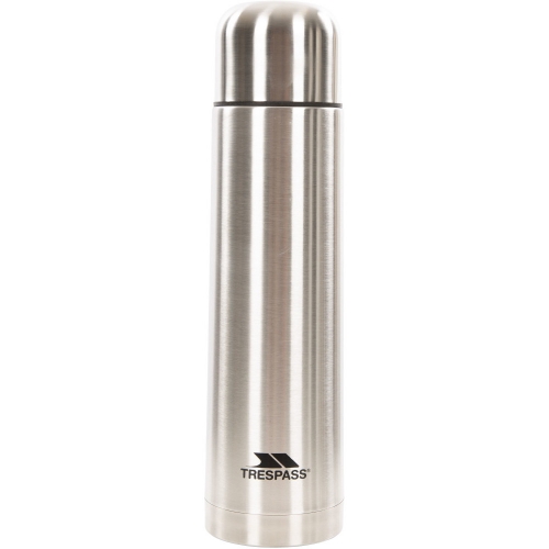 Trespass Thirst Stainless Steel Camping Walking Flask Medium - 750ml