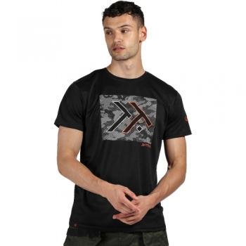 Tactical Threads Mens Dread Wicking Fast Dry Graphic T Shirt L- Chest 42' (107cm)