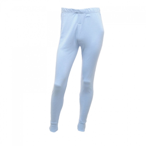 Regatta Mens Thermal Polycotton Baselayer Long Johns Blue