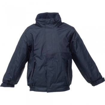 Regatta Boys & Girls Dover Waterproof Fleece Lined Bomber Jacket 3-4 Years - Chest 23' (58.8cm), Height 104cm