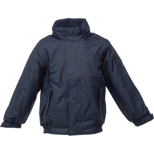 Regatta Boys & Girls Dover Waterproof Fleece Lined Bomber Jacket 11-12 Years - Chest 28' (71cm), Height 152.5cm