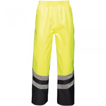 Regatta Mens Hi Vis Pro Waterproof Workwear Over Trousers 3XL - Chest 49-51' (124.5-129.5cm)