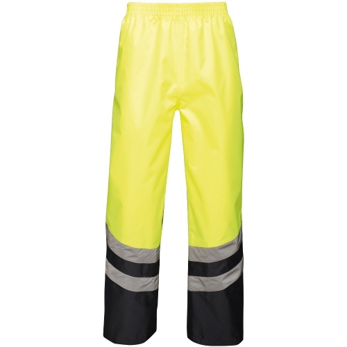 Regatta Mens Hi Vis Pro Waterproof Workwear Over Trousers 3XL - Chest 49-51' (124.5-129.5cm)