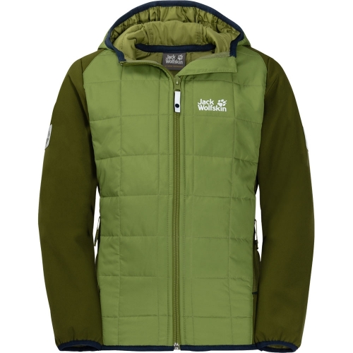 Jack Wolfskin Boys Grassland Softshell Water Resistant Hybrid Jacket 7-8 years - Chest 64cm, Height 128cm