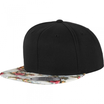 Flexfit by Yupoong Mens Fashion Print Premium Wool Snapback Cap One Size