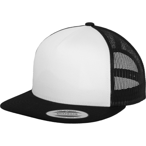 Flexfit by Yupoong Mens Classic 5-Panel Buckram Mesh Trucker Cap One Size