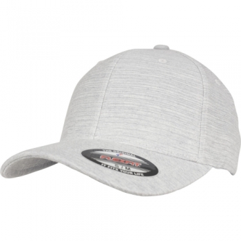 Flexfit by Yupoong Mens Flexfit Ivory Melange Baseball Cap Large / Extra Large (58-61cm)