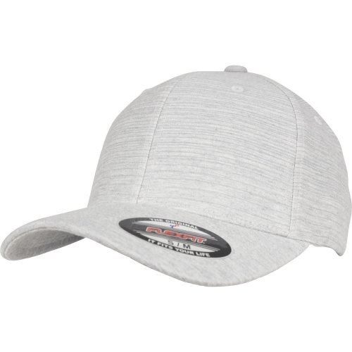 Flexfit by Yupoong Mens Flexfit Ivory Melange Baseball Cap Large / Extra Large (58-61cm)