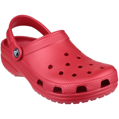 Crocs Ladies Classic Unisex Croslite Breathable Beach Clog Red