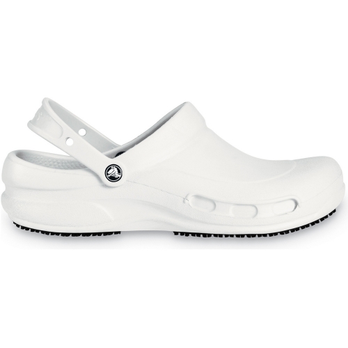 Crocs Mens Crocs Bistro Slip On Breathable Croslite Work Clog White